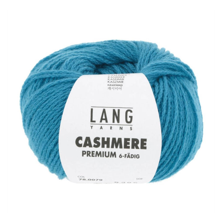 Lang Yarns 079 - Türkis Lang Yarns Cashmere Premium - 25g Lieblingsgarn