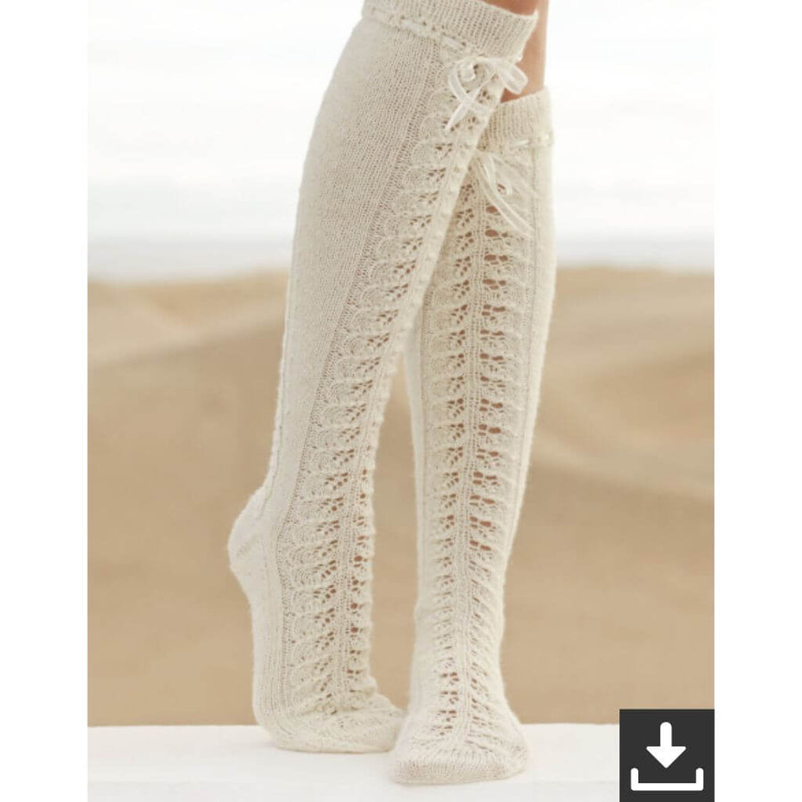 Drops Little Women Socks Strickanleitung - Drops Design (PDF) Lieblingsgarn