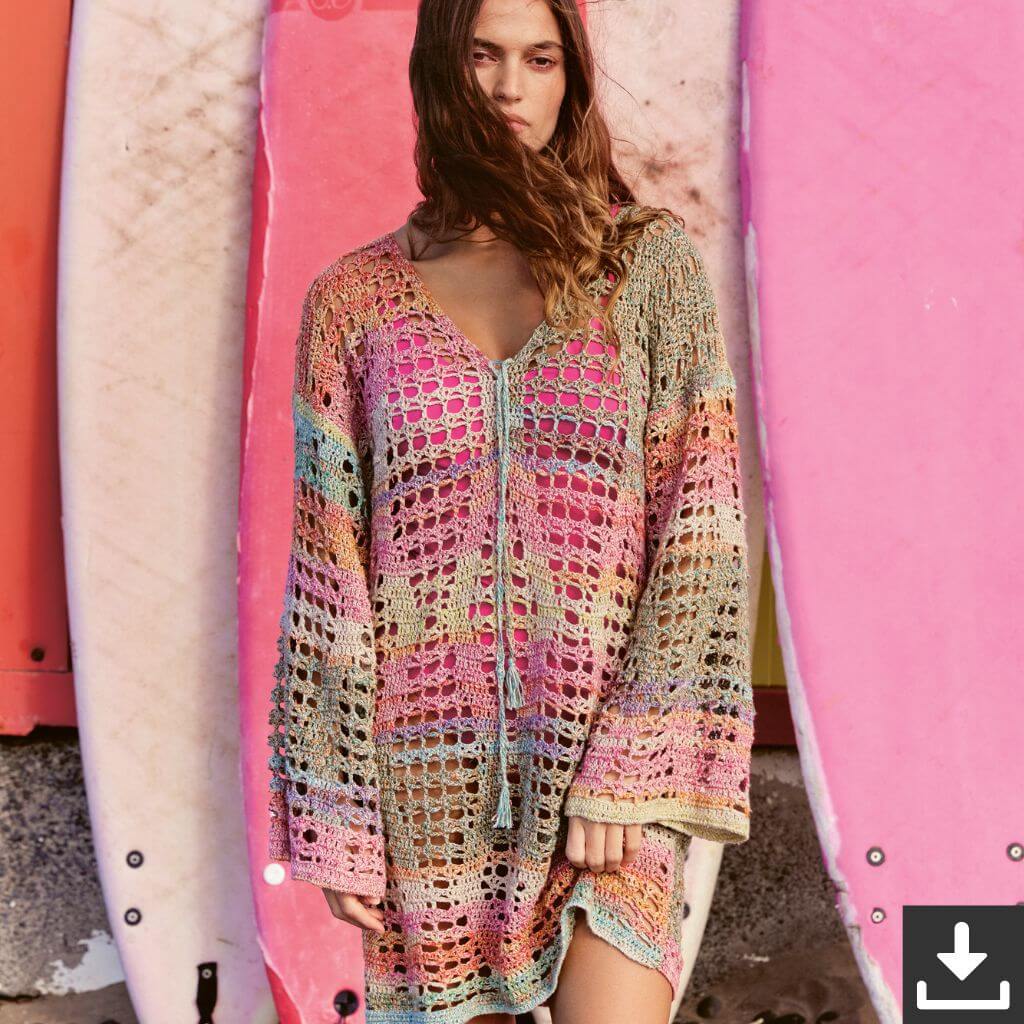 Tunika Häkelanleitung von Lana Grossa ▷