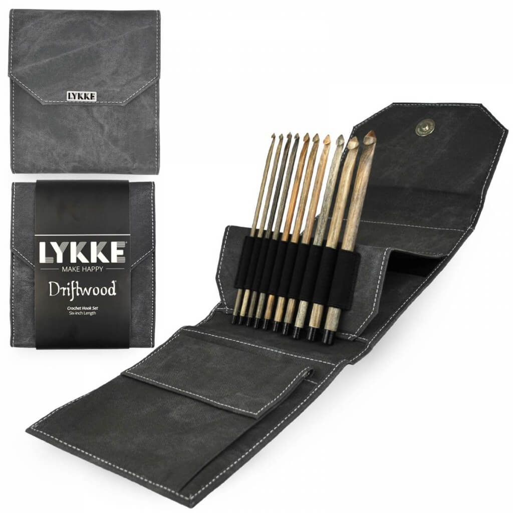 Lykke Needles Lykke Häkelnadel Set - Driftwood Lieblingsgarn