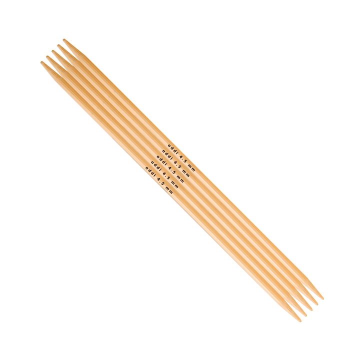 Addi 20 cm / 3,25 Addi Strumpfstricknadeln aus Bambus - 501-7 Lieblingsgarn