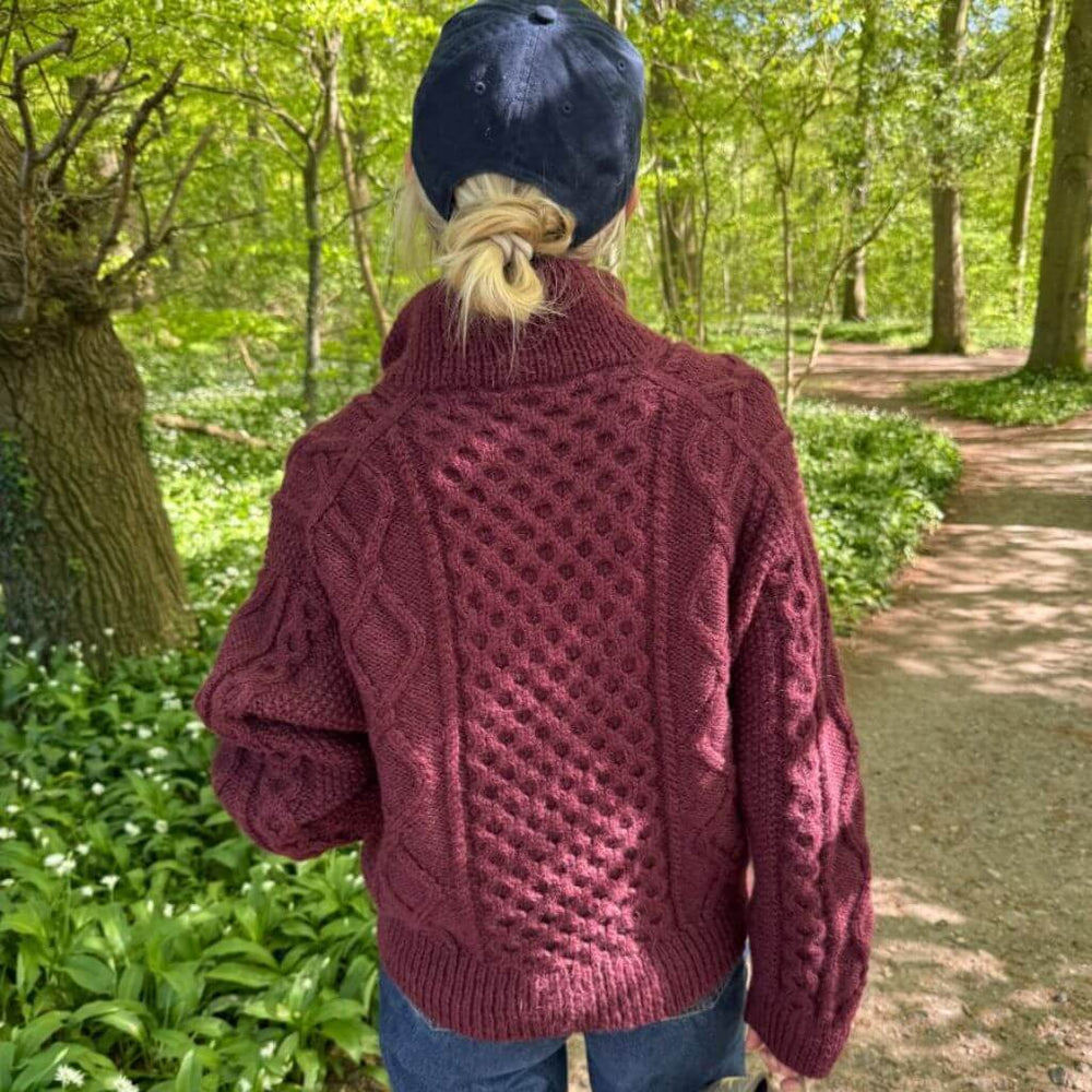 PetiteKnit Pullover Dagmar Zipper Sweater Strickanleitung - PetiteKnit (Heft) Lieblingsgarn