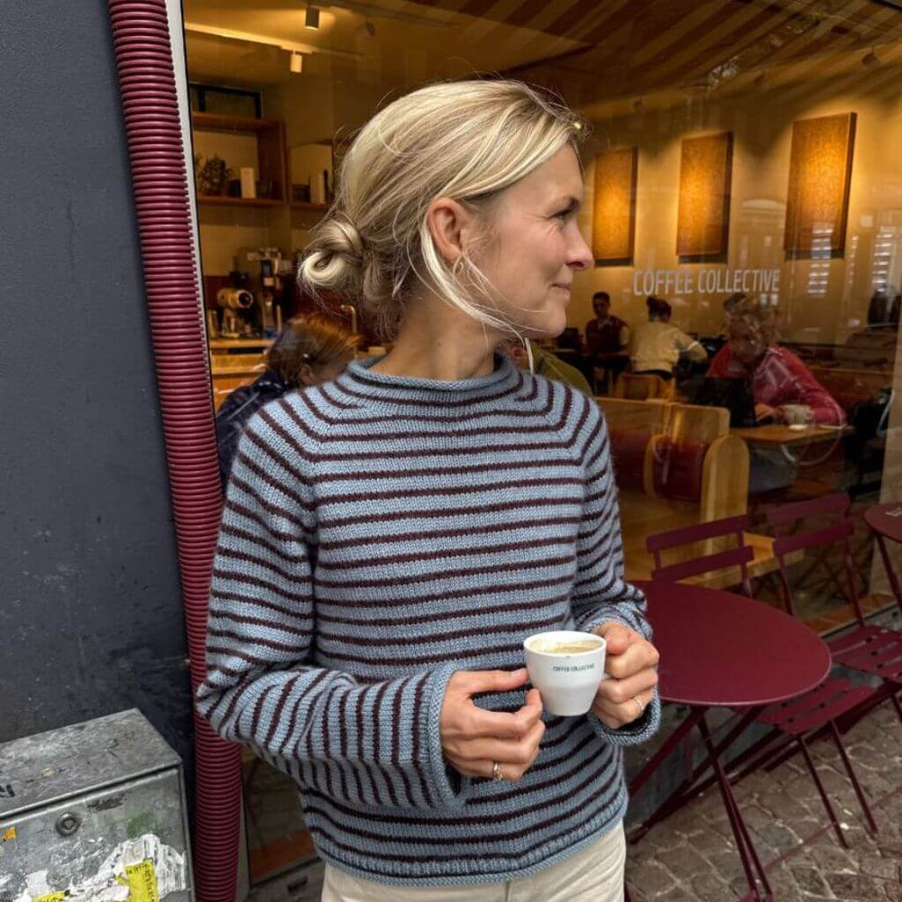 PetiteKnit PetiteKnit Frankie Sweater Strickanleitung - PetiteKnit (Heft) Lieblingsgarn