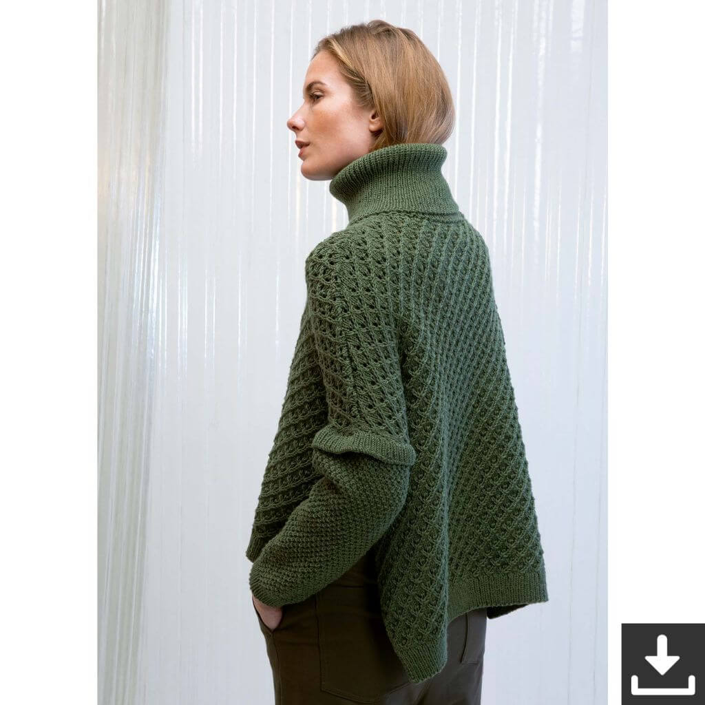 Lang Yarns Rollkragenpullover Strickanleitung - Lang Yarns (PDF) Lieblingsgarn