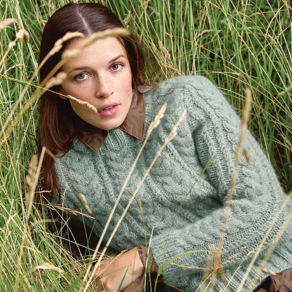 Sandnes Garn Alba Pullover Strickanleitung - Sandnes Garn (PDF) Lieblingsgarn