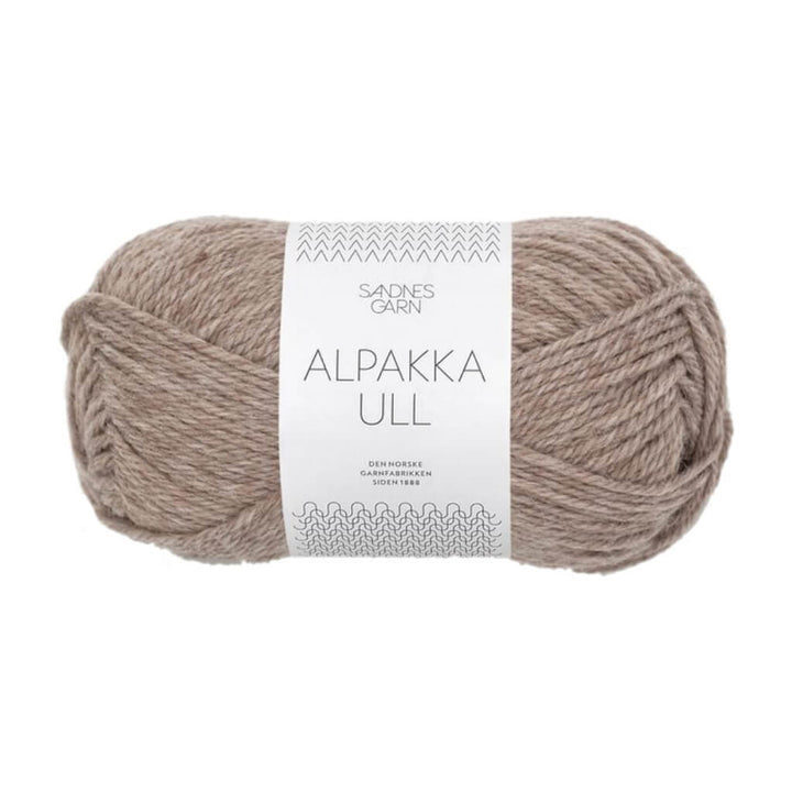 Sandnes Garn Alpakka Ull 50 g 2650 - Beigemelert Lieblingsgarn