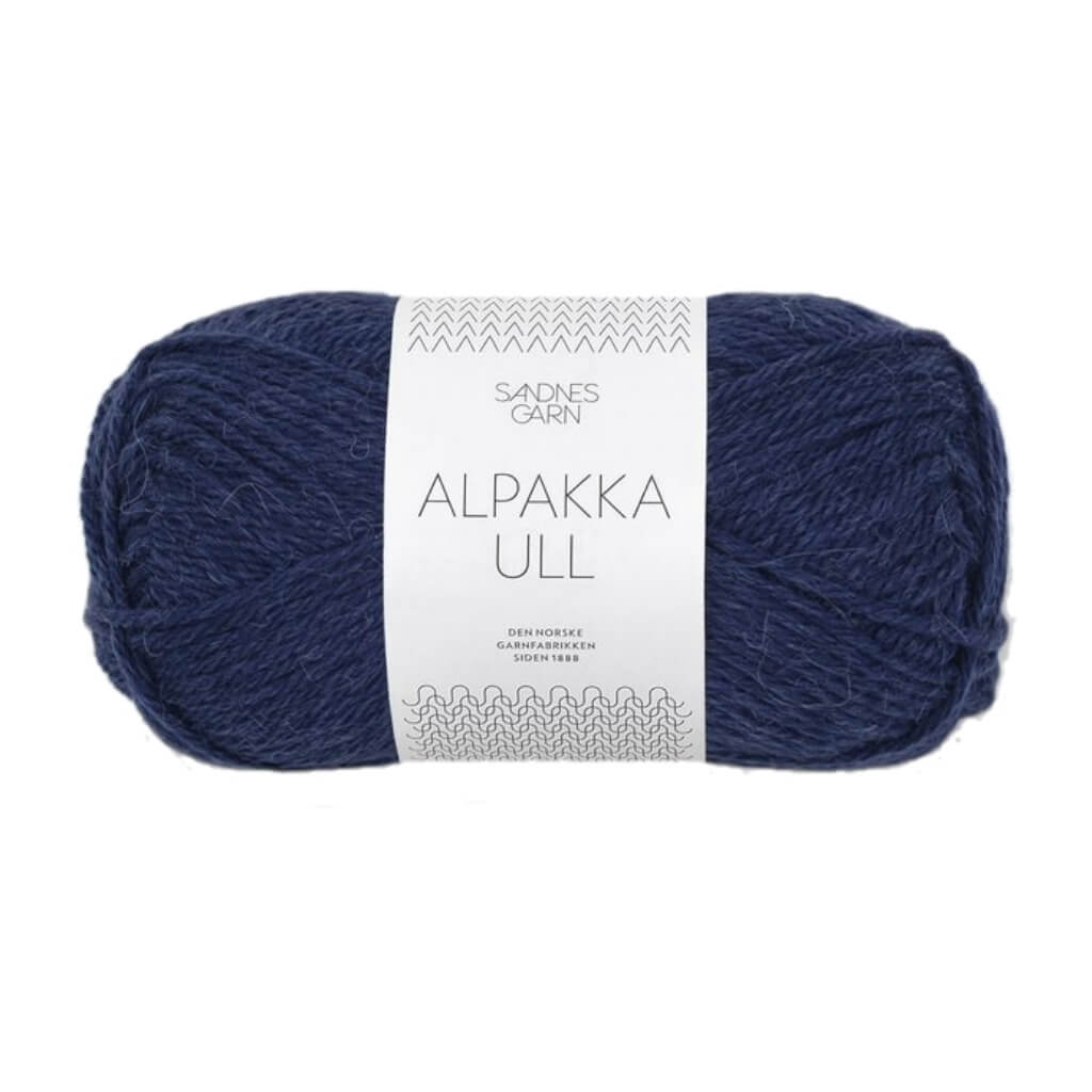 Sandnes Garn Alpakka Ull 50 g 5575 - Marine Lieblingsgarn