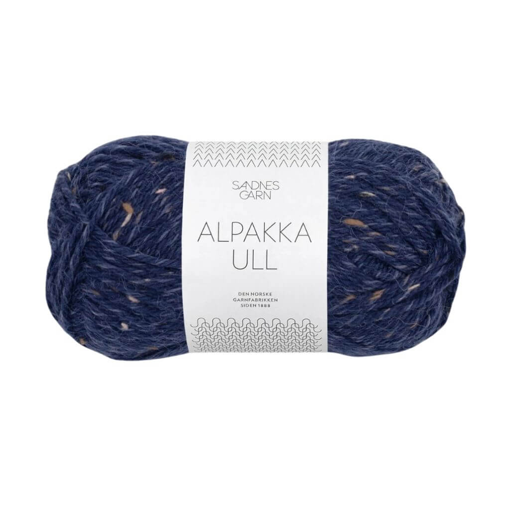 Sandnes Garn 5585 - marinebla tweed Sandnes Garn Alpakka Ull 50 g Lieblingsgarn
