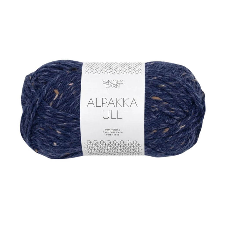 Sandnes Garn 5585 - marinebla tweed Sandnes Garn Alpakka Ull 50 g Lieblingsgarn