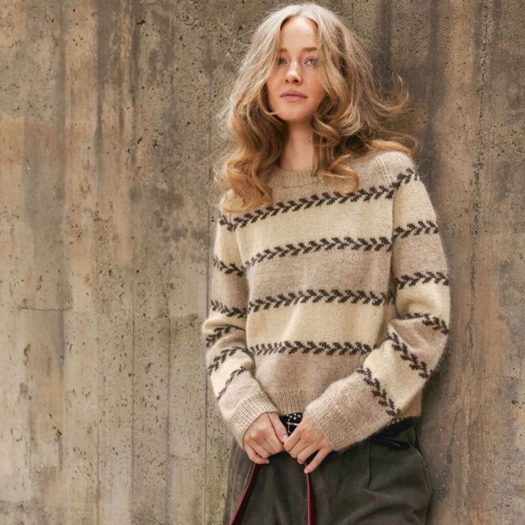 Sandnes Garn Pullover Astrid Raglangenser Strickanleitung - Sandnes Garn (Heft) Lieblingsgarn