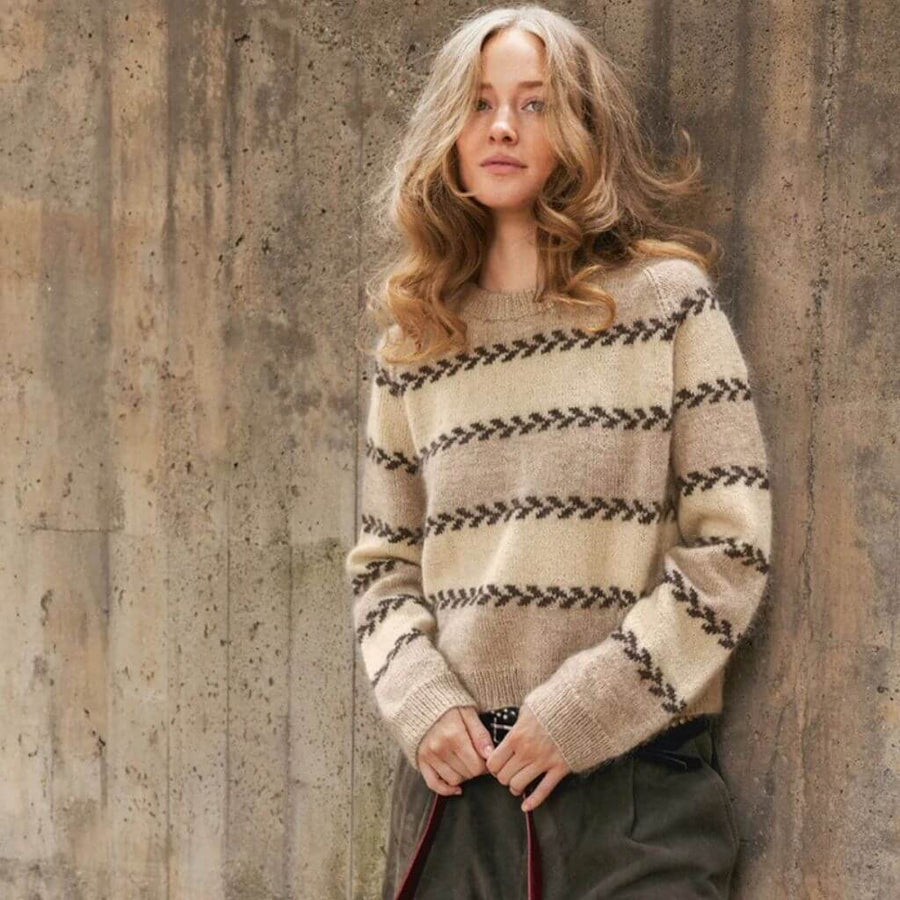 Sandnes Garn Pullover Astrid Raglangenser Strickanleitung - Sandnes Garn (Heft) Lieblingsgarn