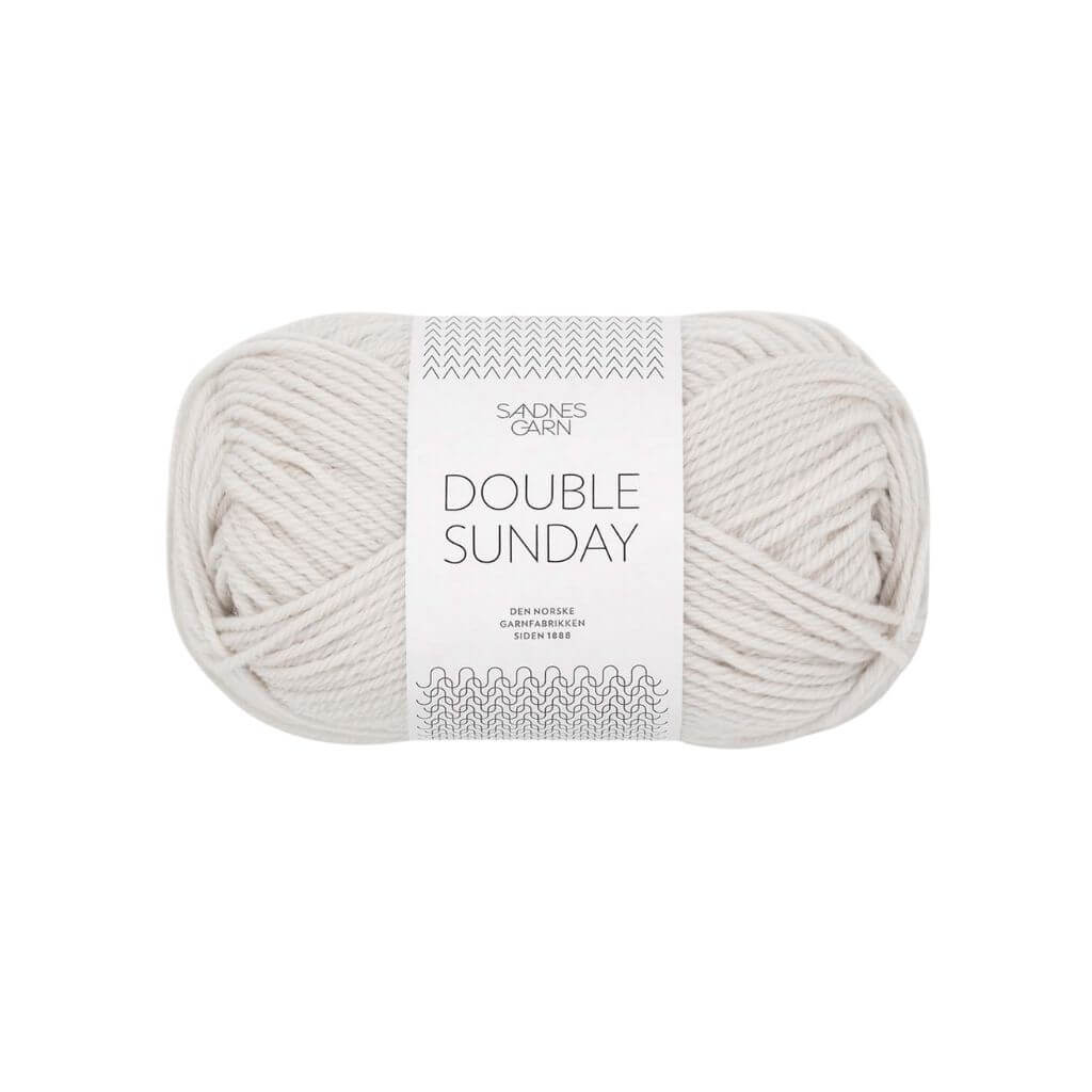 Sandnes Garn Double Sunday - 50g 1015 - Kitt Lieblingsgarn