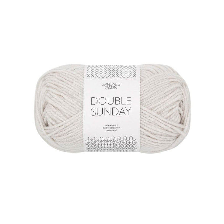 Sandnes Garn Double Sunday - 50g 1015 - Kitt Lieblingsgarn