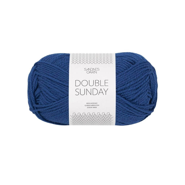 Sandnes Garn Double Sunday - 50g 5846 - Blå Lieblingsgarn