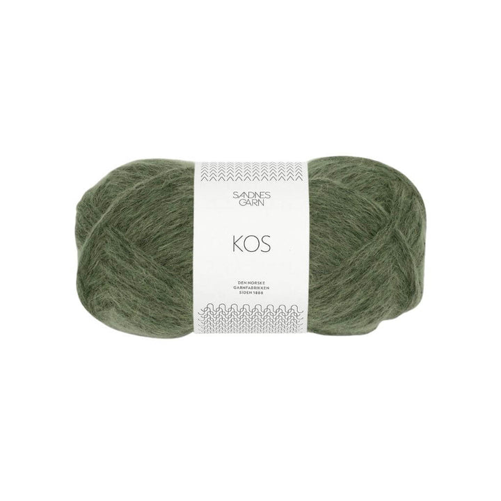 Sandnes Garn 9072 - Dyp Olivengrønn Sandnes Garn Kos - 50g Lieblingsgarn