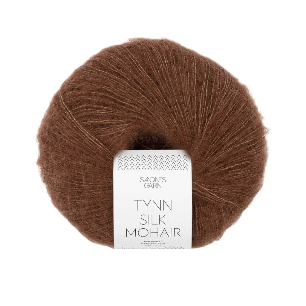 Sandnes Garn 3073 - Sjokolade Sandnes Garn Tynn Silk Mohair 25 g Lieblingsgarn
