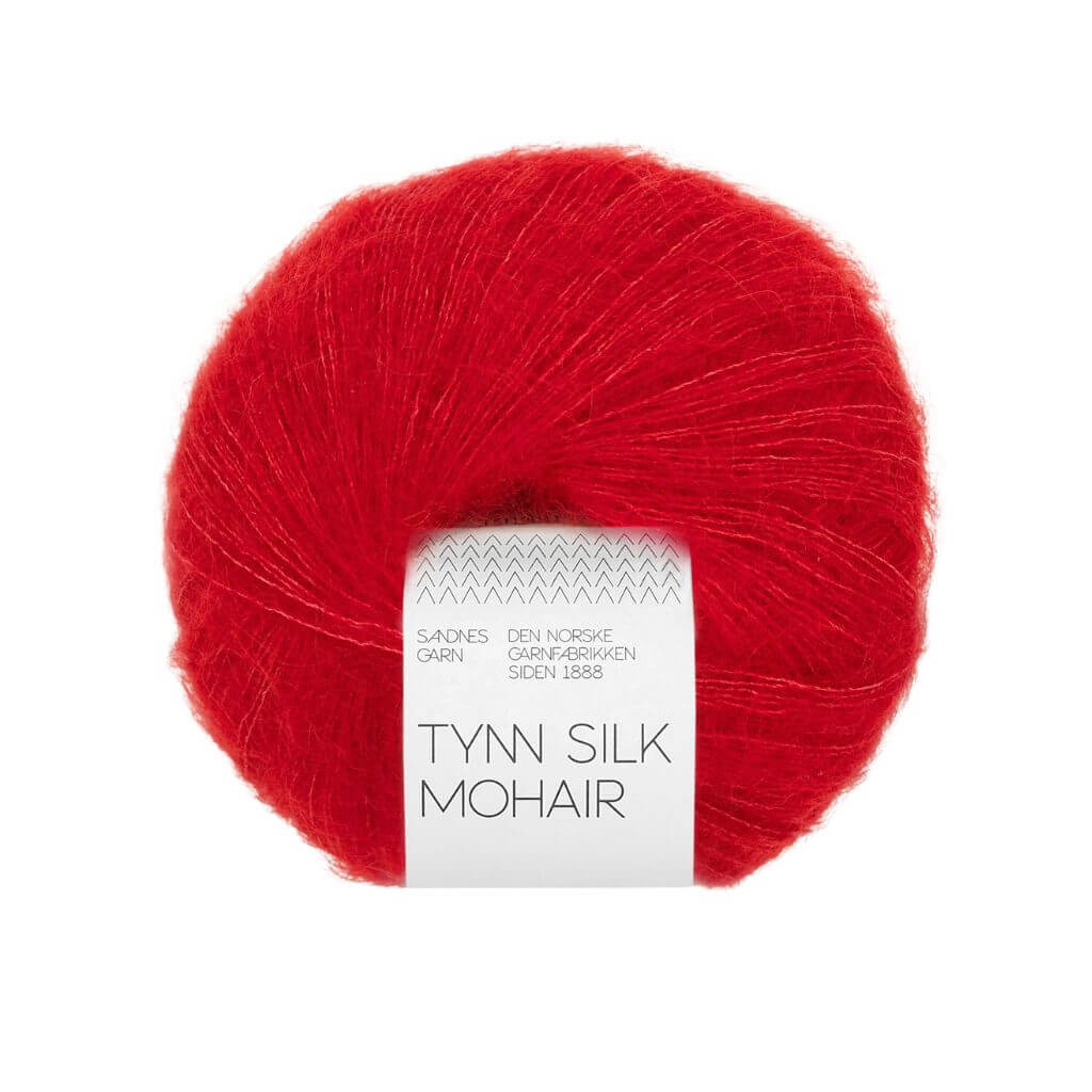 Sandnes Garn 4219 - true red Sandnes Garn Tynn Silk Mohair 25 g Lieblingsgarn
