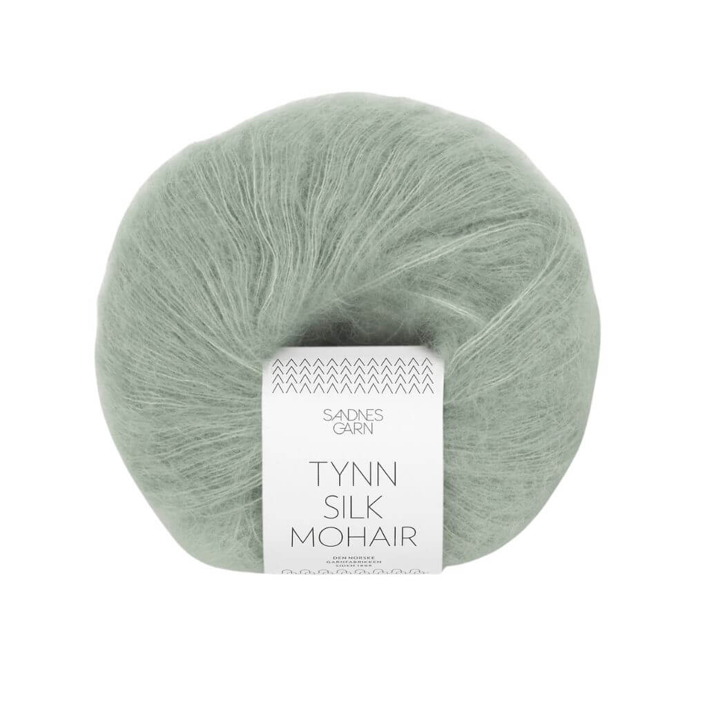 Sandnes Garn 8521 - Støvet Lys Grønn Sandnes Garn Tynn Silk Mohair 25 g Lieblingsgarn