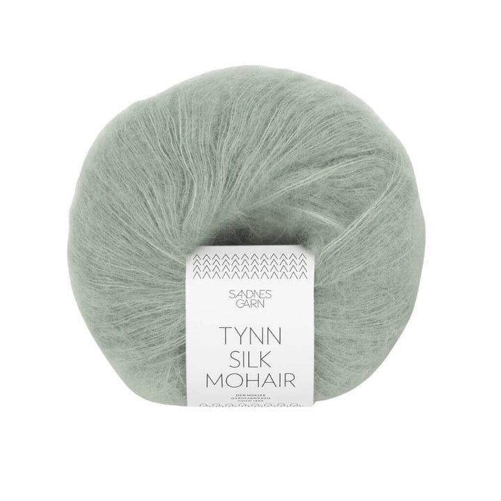 Sandnes Garn 8521 - Støvet Lys Grønn Sandnes Garn Tynn Silk Mohair 25 g Lieblingsgarn