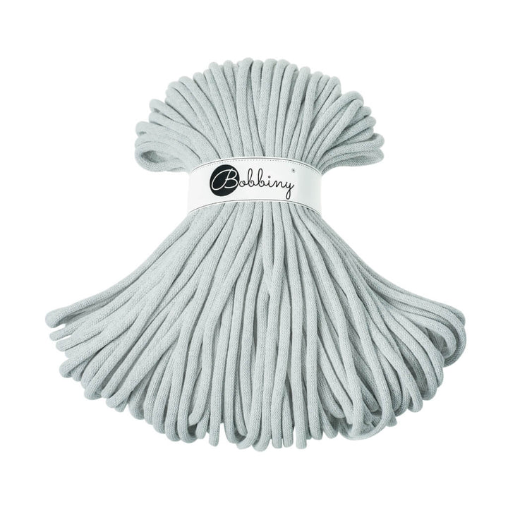 Bobbiny 9mm Jumbo Kordel Light Grey Lieblingsgarn