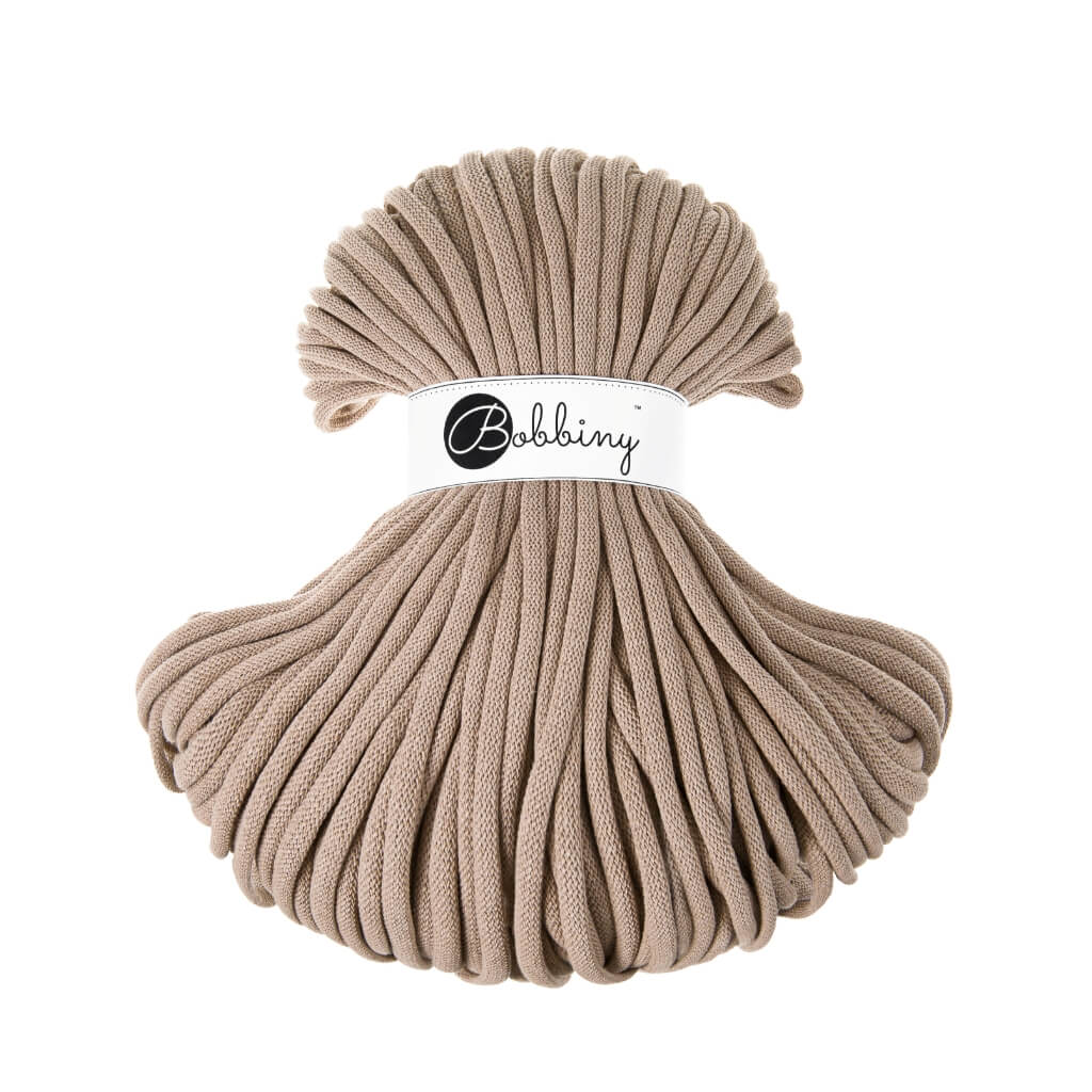 Bobbiny 9mm Jumbo Kordel Sand Lieblingsgarn