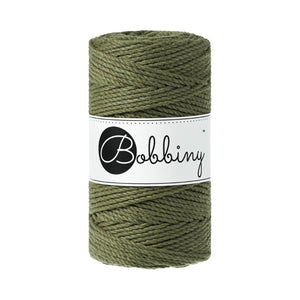 Bobbiny Makramee Garn 3mm gedreht