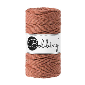 Bobbiny Makramee Garn 3mm gedreht