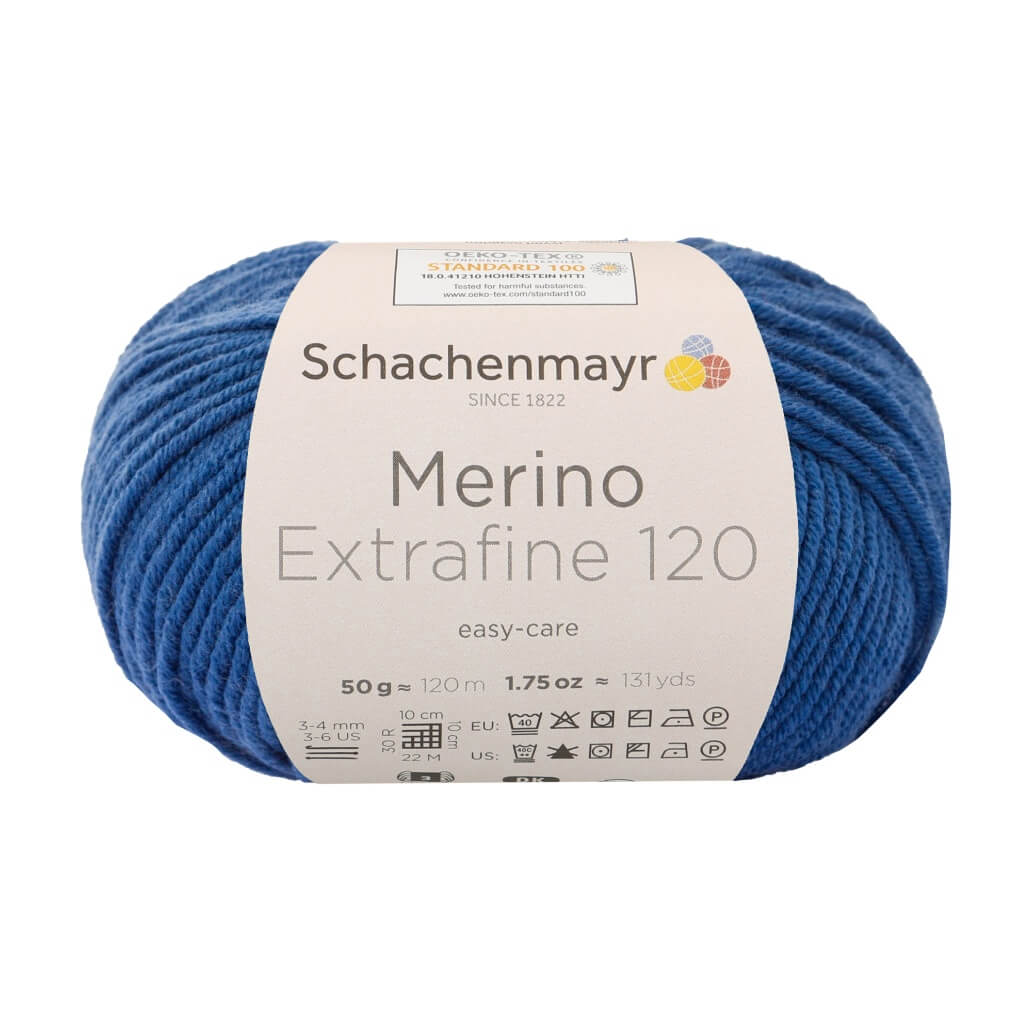 Schachenmayr Merino Extrafine 120 - Merinogarn 154 - Jeans Lieblingsgarn