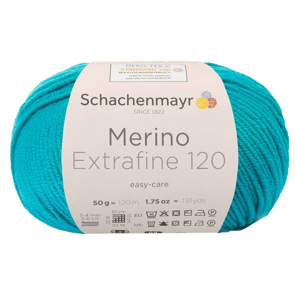 Schachenmayr Merino Extrafine 120 - Merinogarn 177 - Smaragd Lieblingsgarn