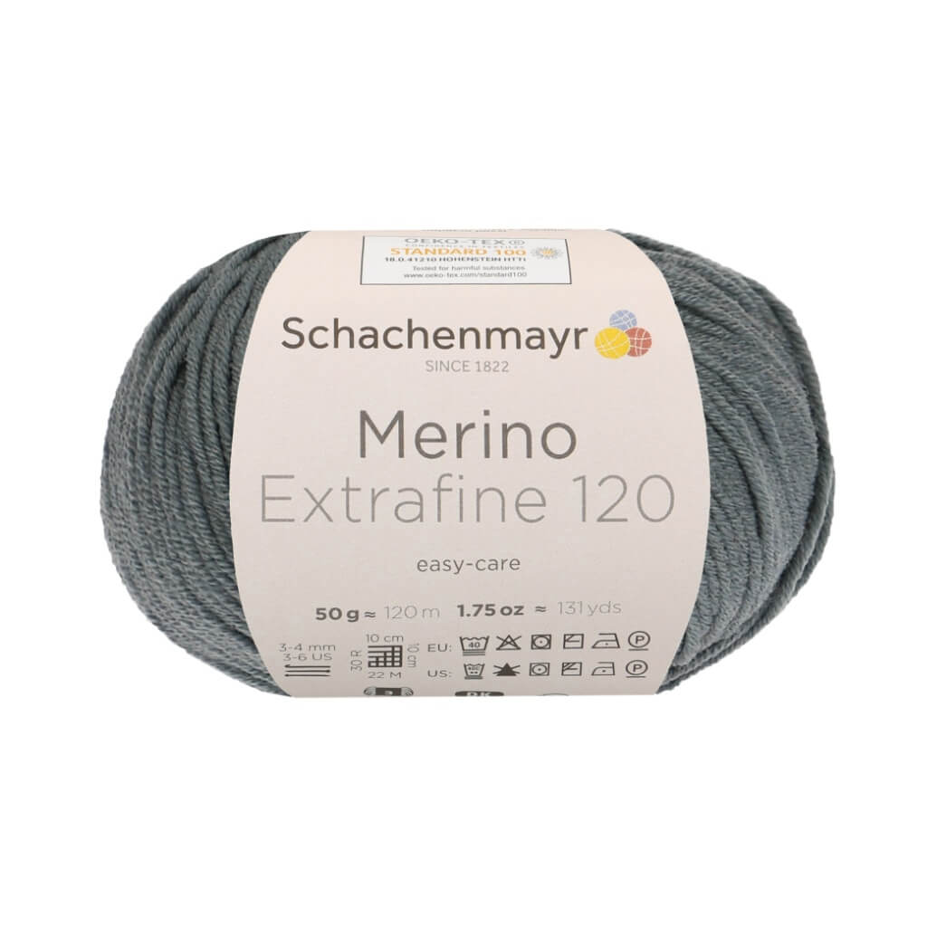 Schachenmayr Merino Extrafine 120 - Merinogarn 162 - Gob Blau Lieblingsgarn