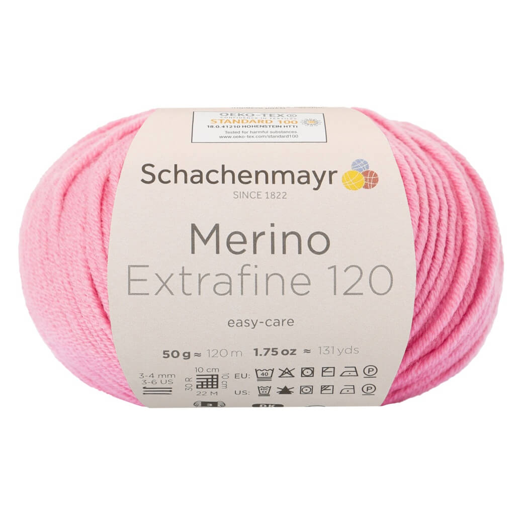 Schachenmayr Merino Extrafine 120 - Merinogarn 136 - Teerose Lieblingsgarn