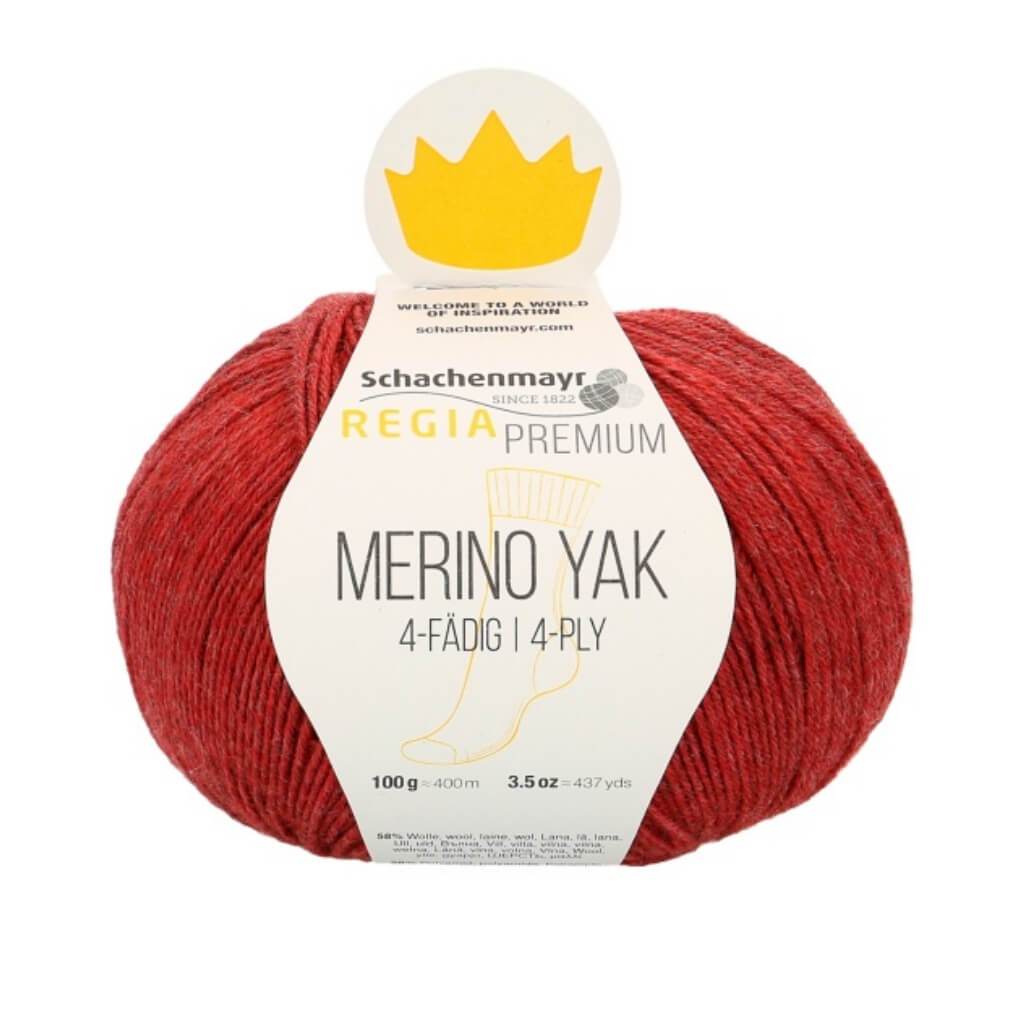 Schachenmayr Regia Premium Merino Yak 7507 - Himbeer Meliert Lieblingsgarn