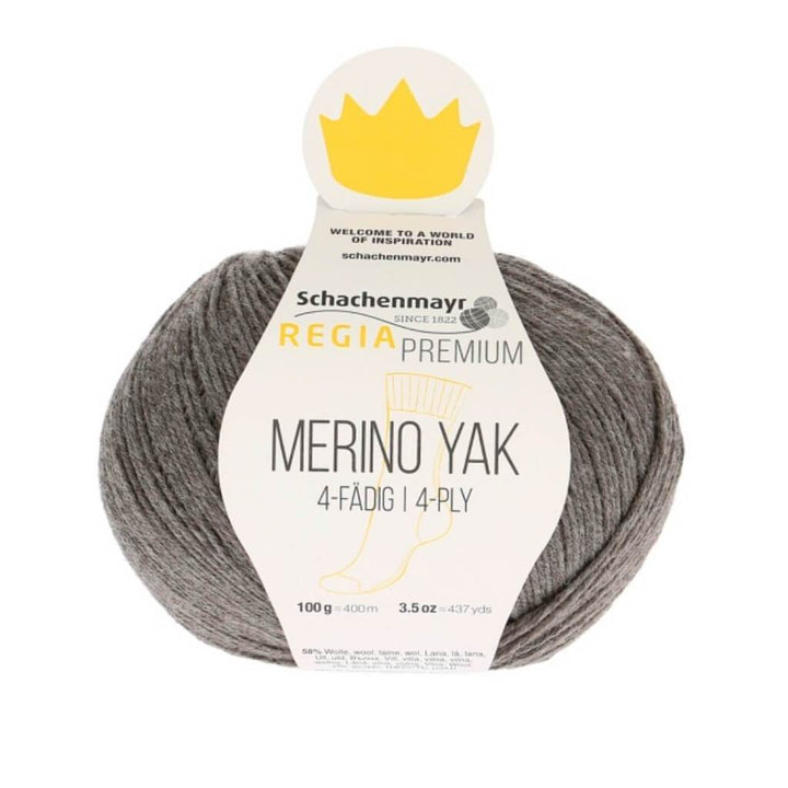 Schachenmayr Regia Premium Merino Yak 7511 - Kiesel Meliert Lieblingsgarn