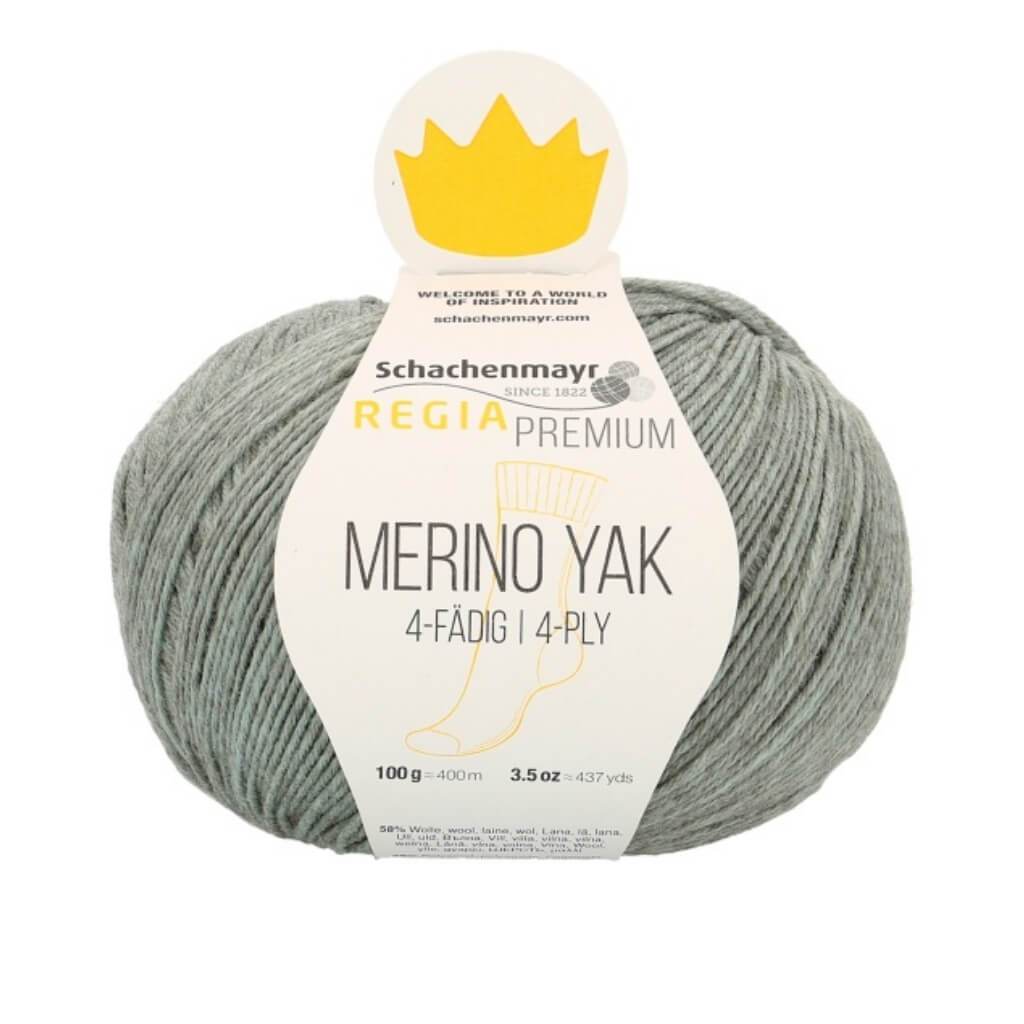 Schachenmayr Regia Premium Merino Yak 7513 - Mint Meliert Lieblingsgarn