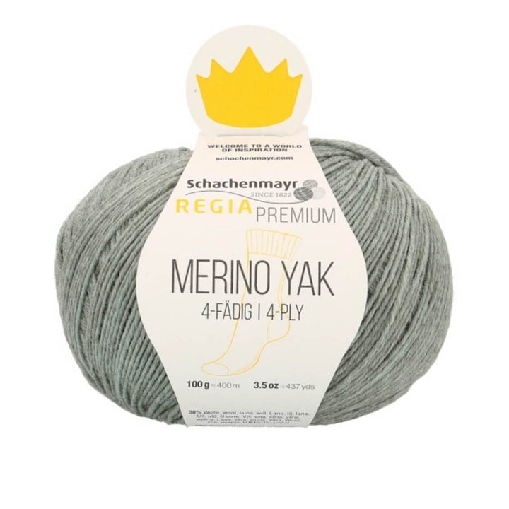Schachenmayr Regia Premium Merino Yak 7513 - Mint Meliert Lieblingsgarn