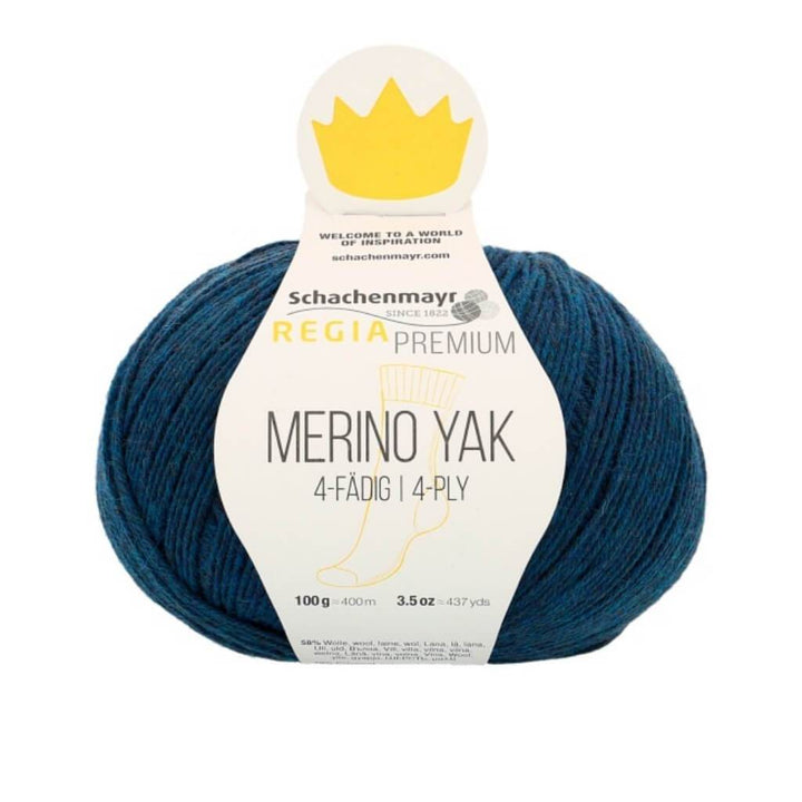 Schachenmayr Regia Premium Merino Yak 7515 - Nachtblau Meliert Lieblingsgarn