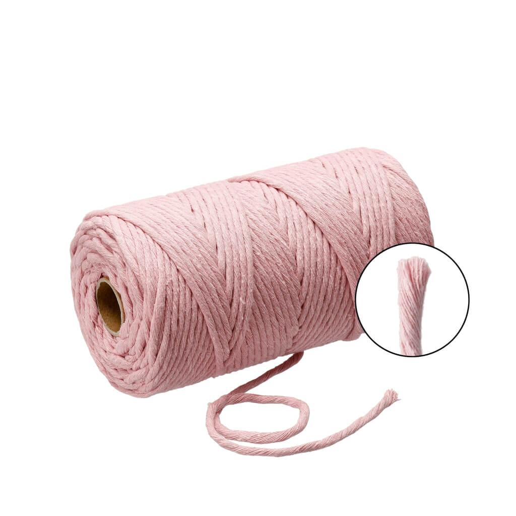 Filani Lieblingsgarn - Makramee Garn 3 mm x 130 m Noisy Pink Lieblingsgarn