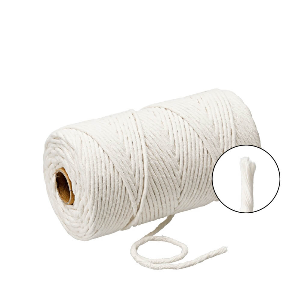 Filani Lieblingsgarn - Makramee Garn 3 mm x 130 m Nature Lieblingsgarn