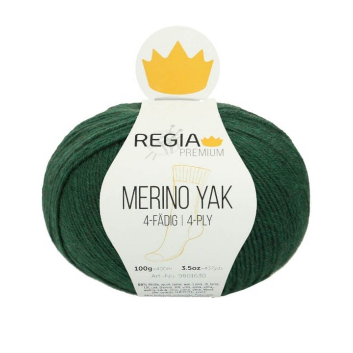 Schachenmayr Regia Premium Merino Yak 7521 - Tanne Meliert Lieblingsgarn