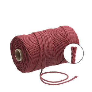 Filani Lieblingsgarn - Makramee Garn 3 mm x 120 m gedreht