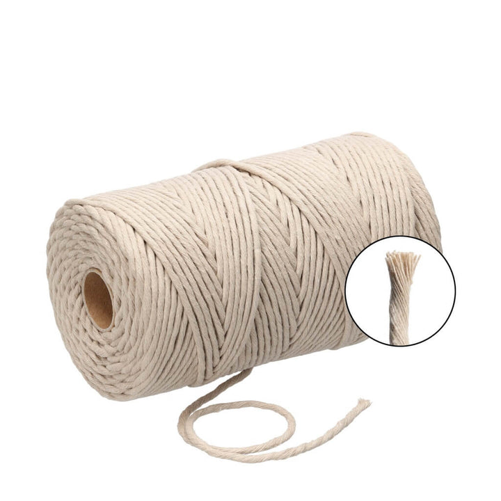 Filani Lieblingsgarn - Makramee Garn 3 mm x 130 m Sand Lieblingsgarn