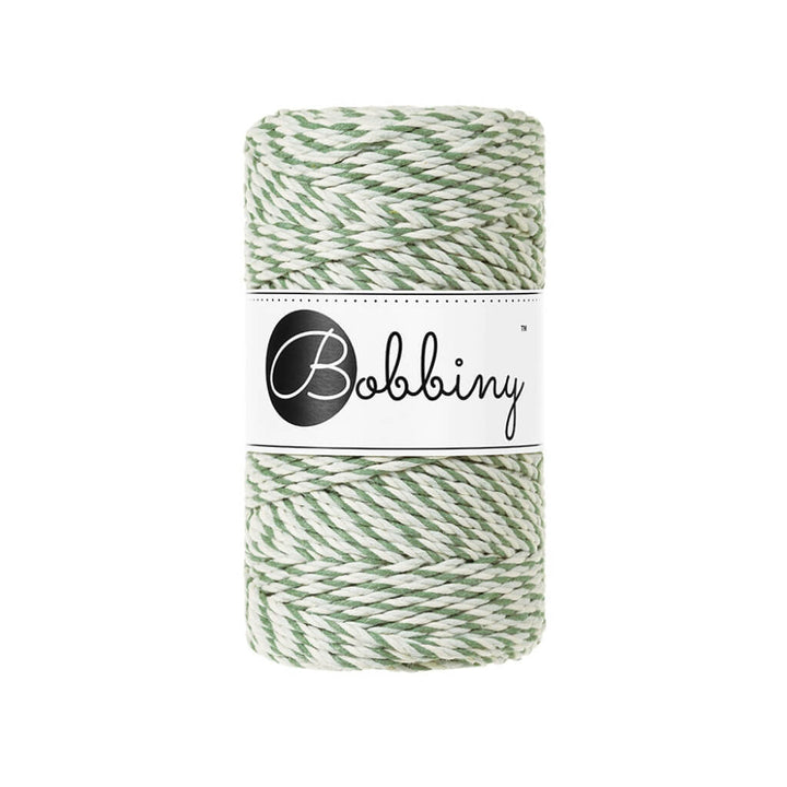 Bobbiny Makramee Garn 3mm gedreht Magic Green Lieblingsgarn