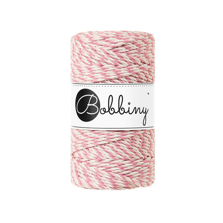 Bobbiny Makramee Garn 3mm gedreht Magic Pink Lieblingsgarn