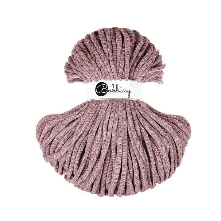 Bobbiny 9mm Jumbo Kordel Mauve Lieblingsgarn
