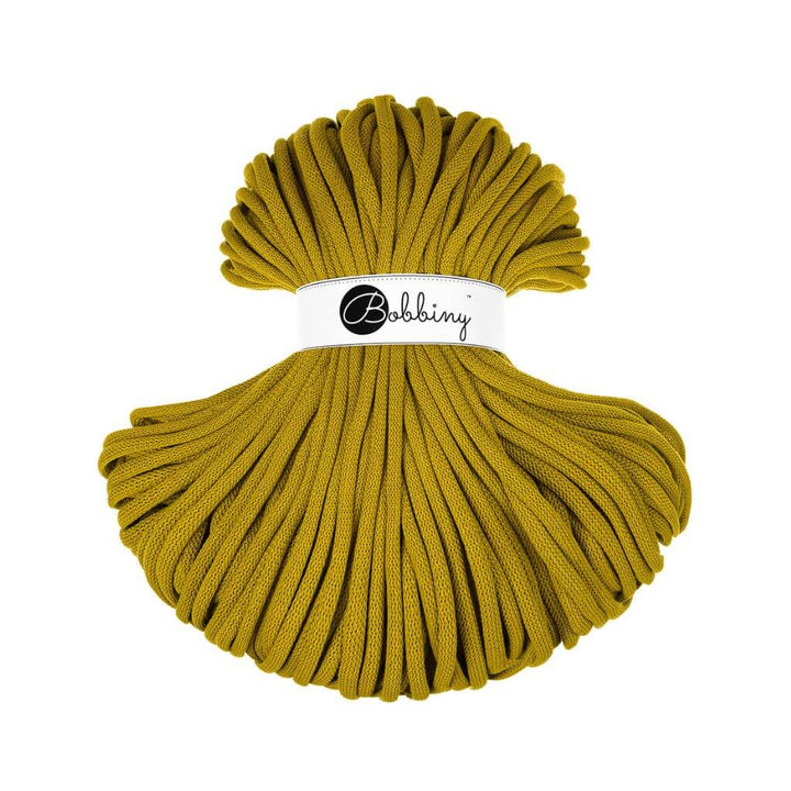Bobbiny 9mm Jumbo Kordel Spicy Yellow Lieblingsgarn