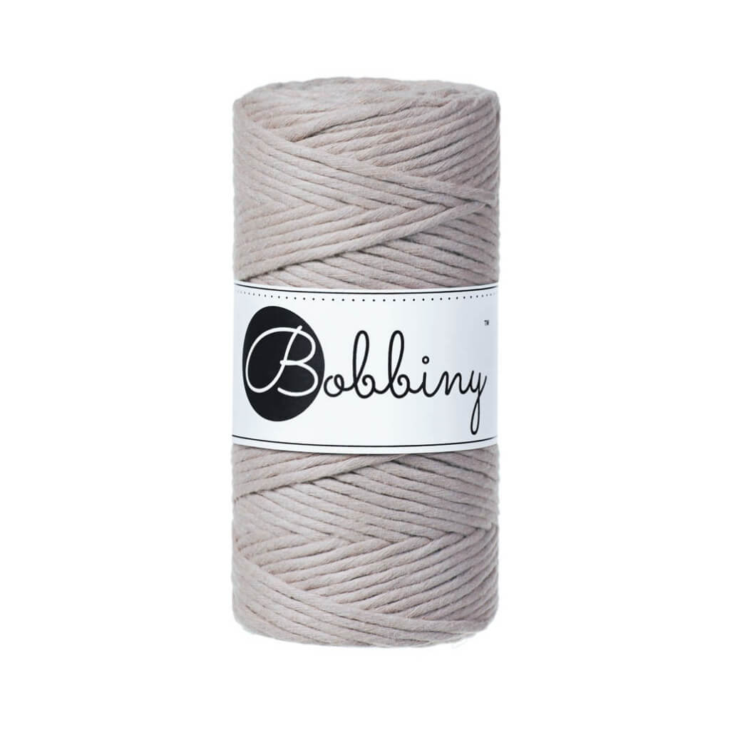 Bobbiny Makramee Garn 3mm Pearl Lieblingsgarn