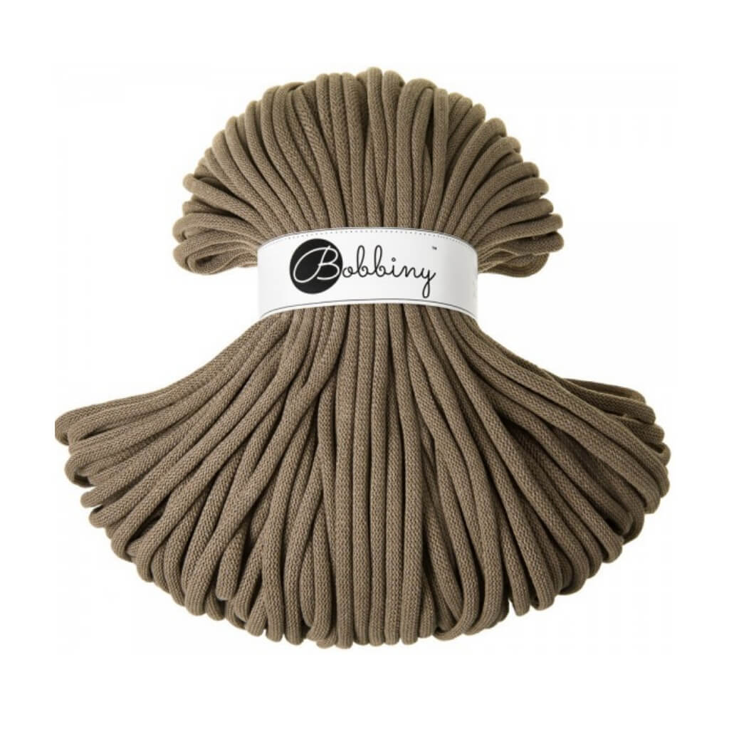 Bobbiny 9mm Jumbo Kordel Coffee Lieblingsgarn