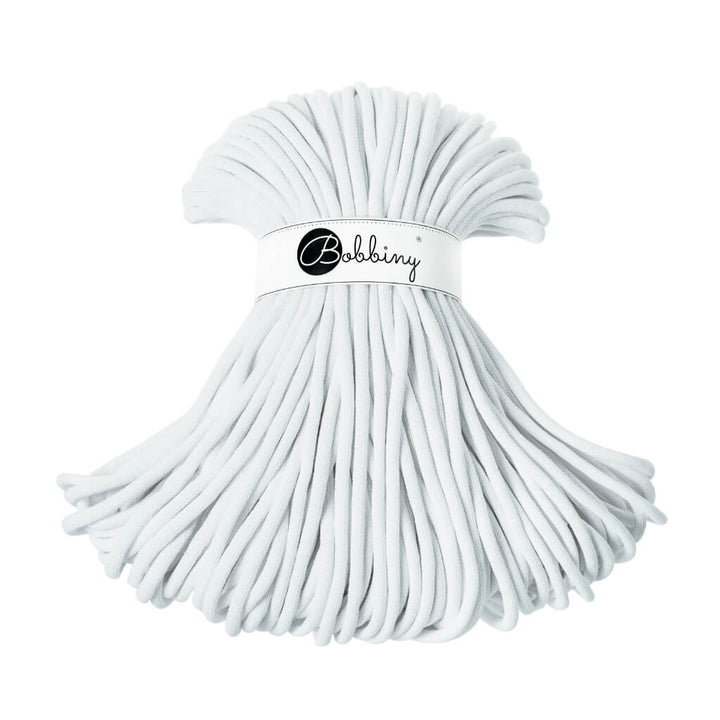 Bobbiny 9mm Jumbo Kordel White Lieblingsgarn
