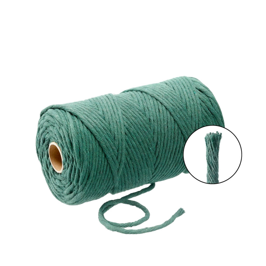 Filani Lieblingsgarn - Makramee Garn 3 mm x 130 m Pine Green Lieblingsgarn