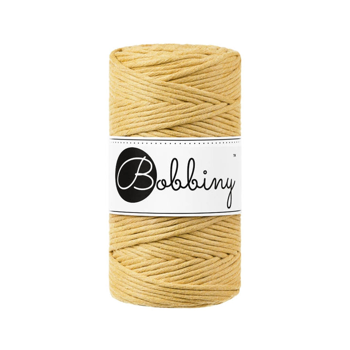Bobbiny Makramee Garn 3mm Honey Lieblingsgarn